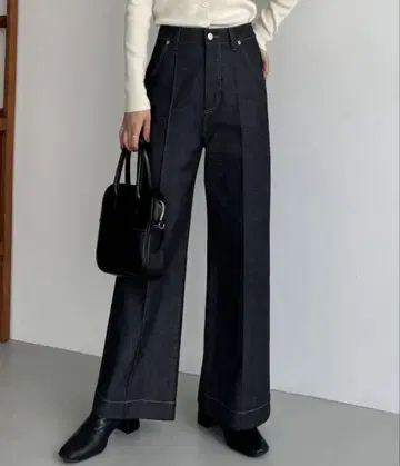 callautia 카라우티아 와이드 레그 데님