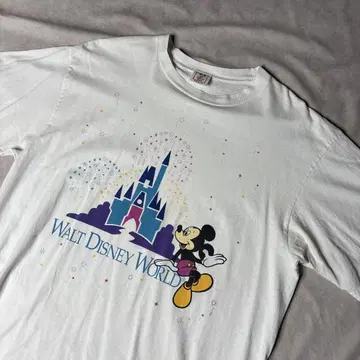 90년대 Disney 디즈니 미키마우스 티셔츠 빈티지