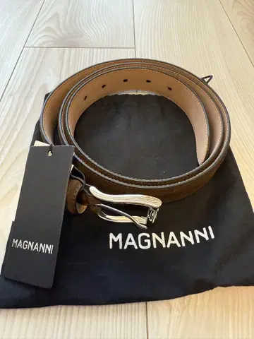 MAGNANNI 마그나니 다크 브라운 벨트