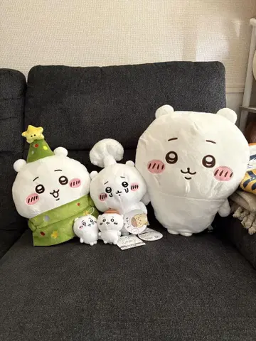 크리스마스 디자인 봉제 인형 세트