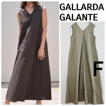 GALLARDA GALANTE 슬리브리스 원피스 F A라인