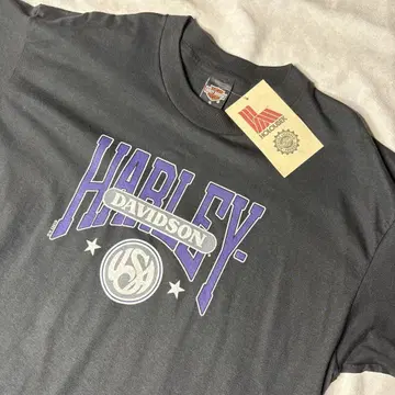 90's Harley Davidson 티셔츠 블랙 빈티지