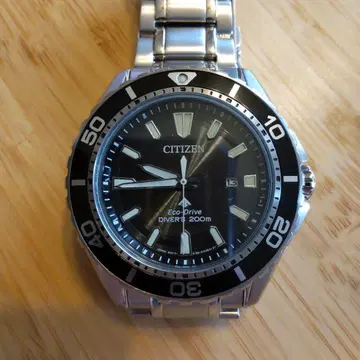 CITIZEN Eco-Drive 다이버 워치 200m 방수