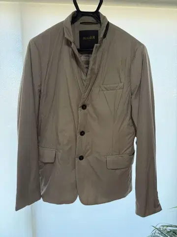 MOORER 베이지 다운 자켓 48