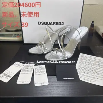 DSQUARED2 디스퀘어드 힐 샌들 39 새상품, 미사용
