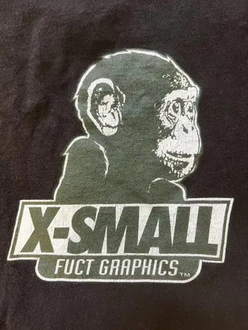 초레어 90년대 USA 제작 FUCT X-SMALL '패러디 셔츠' XL