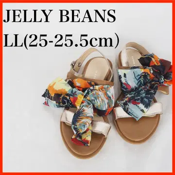 O5107*새상품급*JELLY BEANS*샌들*25-25.5cm*베이지