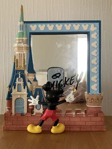 상하이 디즈니 미키마우스 스탠드 거울