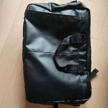 블랙 합성 피혁 비즈니스 백
