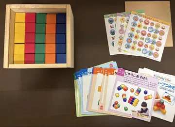 KUMON 도형 큐브 쌓기