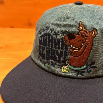 Scoobie Do 스쿠비 두 데님 모자 캡