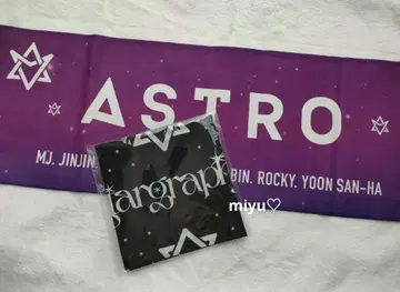 ASTRO Stargraphy 서울콘 입장 특전 반다나 슬로건 포함