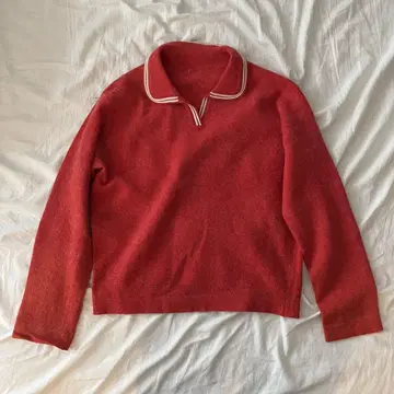 vintage 폴로 니트
