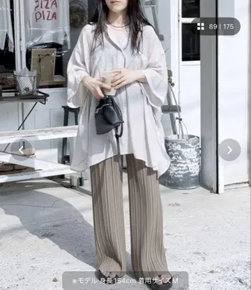 recd 세미 와이드 팬츠