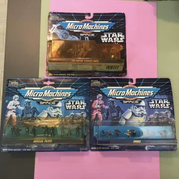 STARWARS Micro Machines 피규어 3개 세트