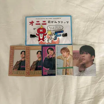 사와모토 나츠키 오니니 앞머리 클립 포토 카드