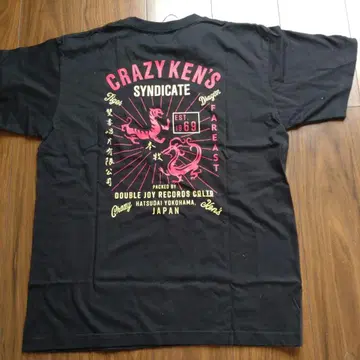 CRAZY KEN'S SYNDICATE 티셔츠 레어입니다