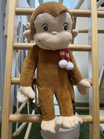 오자루의 조지 백팩형 봉제 인형