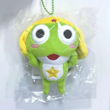 [새상품] 완판 누이파루 개구리 중사 케로로 봉제 인형 마스코트 키링 볼