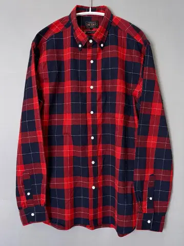 BEAMS PLUS 체크 버튼다운 셔츠
