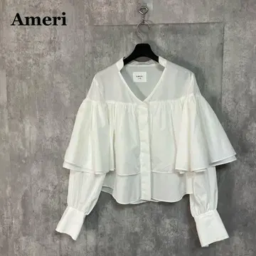 Ameri PETAL RUFFLE SHIRT
