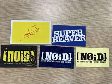 SUPER BEAVER 레어NOiD 스티커