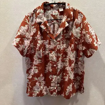 Levi's 반팔 셔츠 M 플라워 프린트