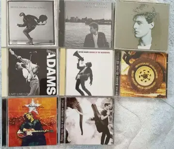 BRYAN ADAMS CD 8장 세트