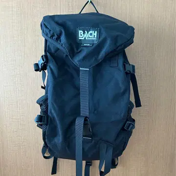 BACH 블랙 백팩 ROC 22