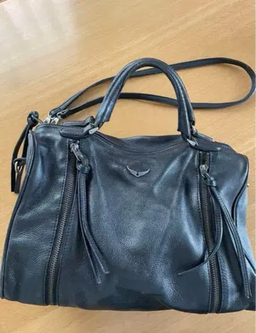 Zadig & Voltaire 자딕 블랙 가죽 백