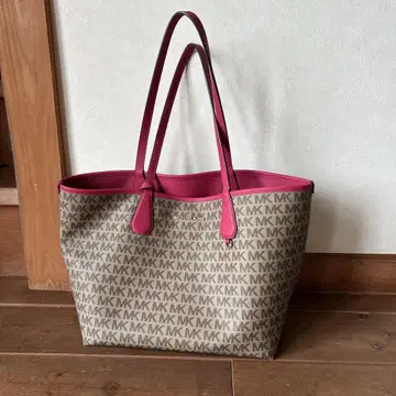 MICHAEL KORS 토트백 베이지 핑크