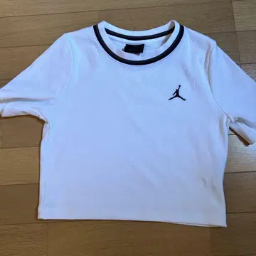 Jordan 화이트 반팔 티셔츠 M