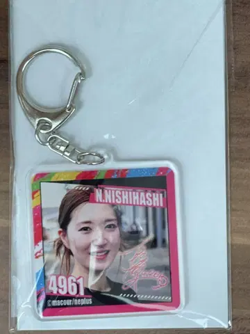 보트 레이스, 경정 마쿨 복권 아크릴 키링 [ D상 ] 니시하시 나미