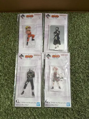NARUTO 파도의 나라 나루토 카카시 사쿠라 화이트 1번 복권