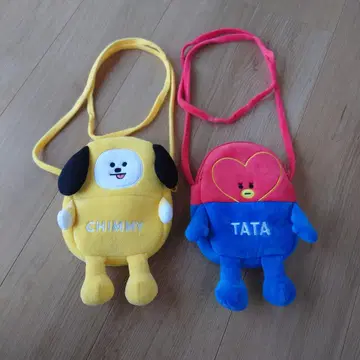 CHIMMY.TATA.캐릭터형 파우치.숄더
