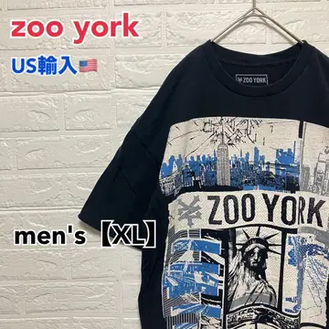 T524 [ US 수입 ]  티셔츠 블랙 계열 men's [ XL ]