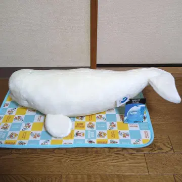 나고야항 수족관 사육사 감수 벨루가 봉제 인형 (택 포함)