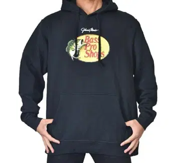 Bass Pro Shops 후드티 블랙 LL 티셔츠 드립니다