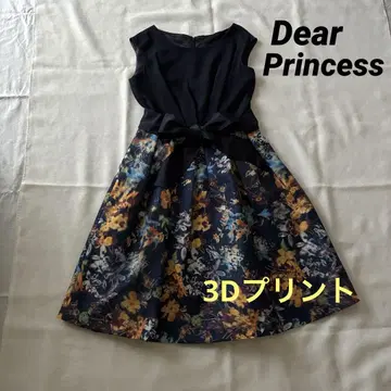 Dear Princess 디어프린세스 3D 프린트 원피스 꽃무늬