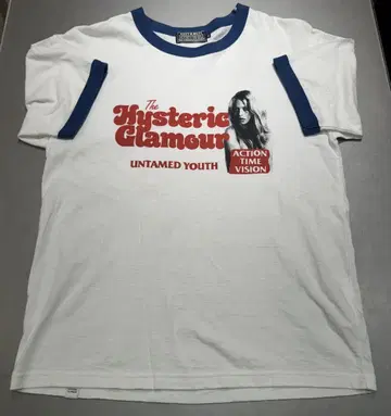 Hysteric Glamour 링거 T셔츠