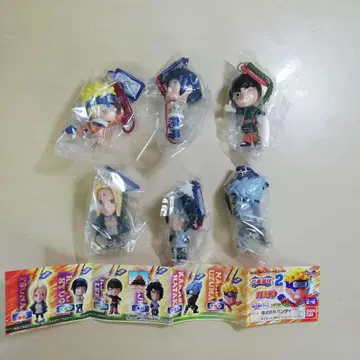 닌자 네츠케 2 6종 나루토 NARUTO 스트랩