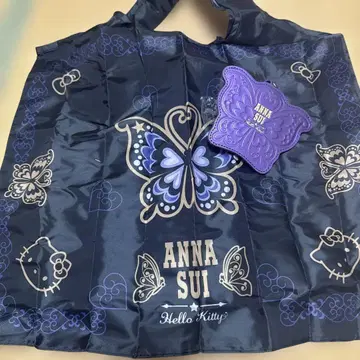 대만 세븐일레븐 한정 ANNA SUI 헬로키티 에코백 버터플라이
