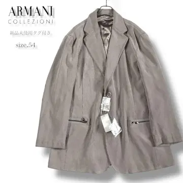 아르마니 콜레지오니 택 포함 미사용 새상품 코듀로이 베이지 54