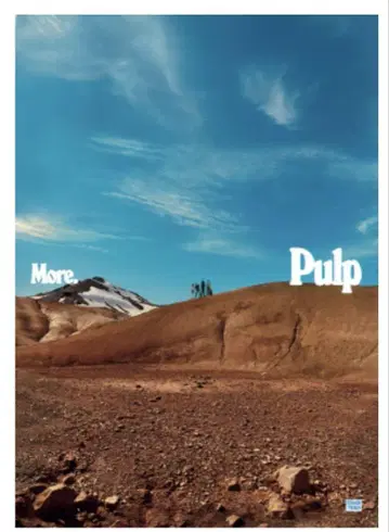 pulp 펄프 more 포스터 A2 타워레코드 특전
