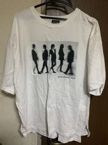 LUNA SEA SLAVE 한정 빅 티셔츠 ERA TO ERA 화이트
