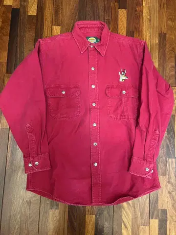 Cabela's 빨간색 플란넬 셔츠 M 사이즈