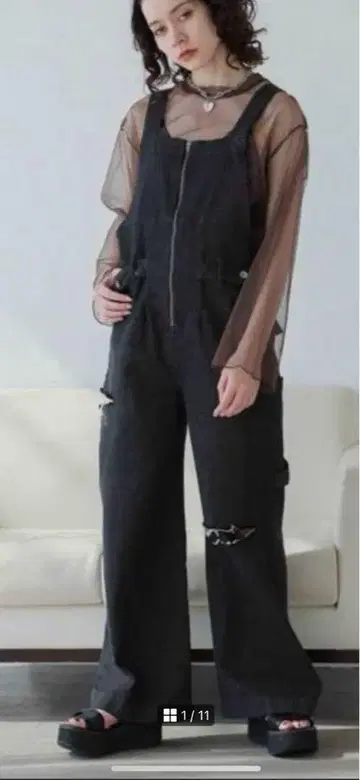 지나시스 살로펫 올인원 여성용 데미지 S