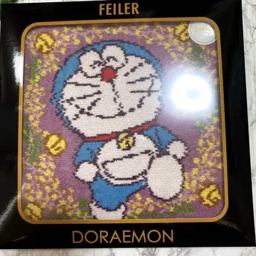새상품 페이러 도라에몽 미모사 FEILER 손수건