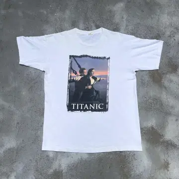 titanic 90s 타이타닉 XL 오리지널 구제 무비 티셔츠
