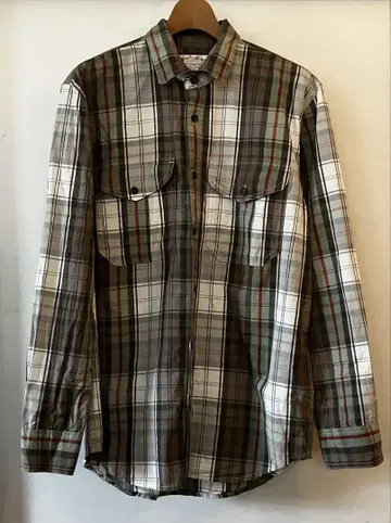 FILSON 긴팔 셔츠/체크 무늬